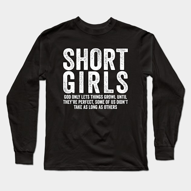 Pro Short Girls White Long Sleeve T-Shirt by GuuuExperience